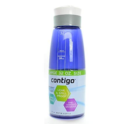 Contigo 32 oz Grace Autoseal Water Bottle (2, Cobalt)