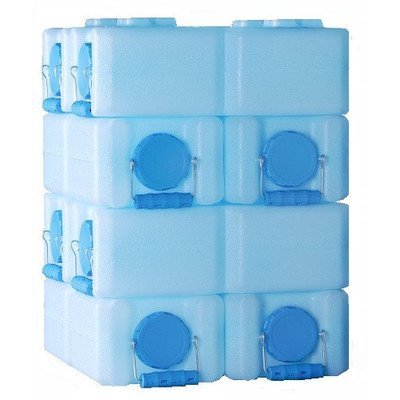 28 Gallon Stackable Water Container Kit