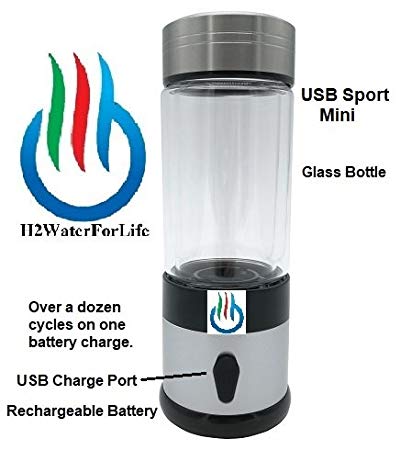 H2 USB Sport Mini Portable Hydrogen Water Generator Bottle