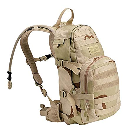 CamelBak HAWG Hydration Pack, Desert Camouflage (DCU) Pattern, 100oz