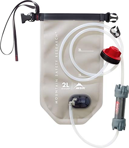 MSR AutoFlow Gravity Water Filter for Camping and Backpacking