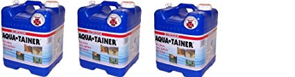 Reliance Products Aqua-Tainer 7 Gallon Rigid Water Container (3X (7 Gallon)