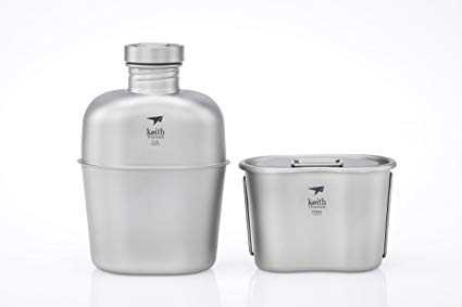 Keith Titanium Ti3060 Canteen Mess Kit