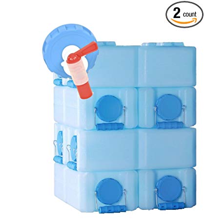 WaterBrick - 8 Pack Blue with Spigot