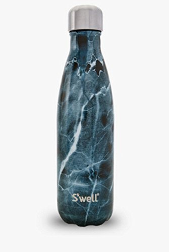 S'well Blue Marble Bottle 17 oz