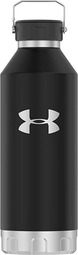 Under Armour Peak 40 Ounce Water Bottle, Black