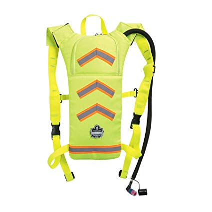 Chill-Its 5155HV High Visbility Low Profile Hydration Pack, Lime