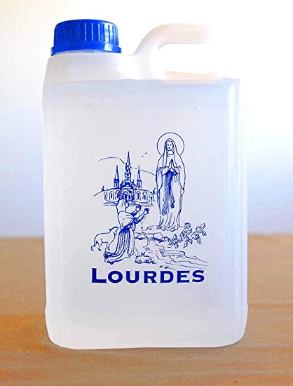 Lourdes Holy Water Container 2l 0528 Gal Filled With Authentic